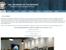 Tablet Screenshot of jklmuseum.com